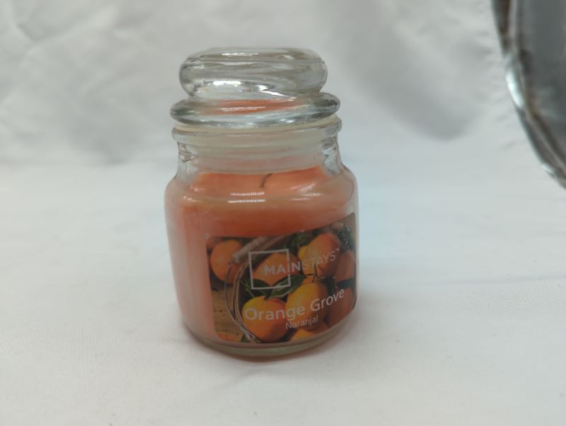 Photo 2 of MainStays - Orange Grove Scented Candle - 3 Pack