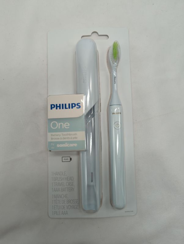 Photo 2 of Philips One by Sonicare Battery Toothbrush, Mint,