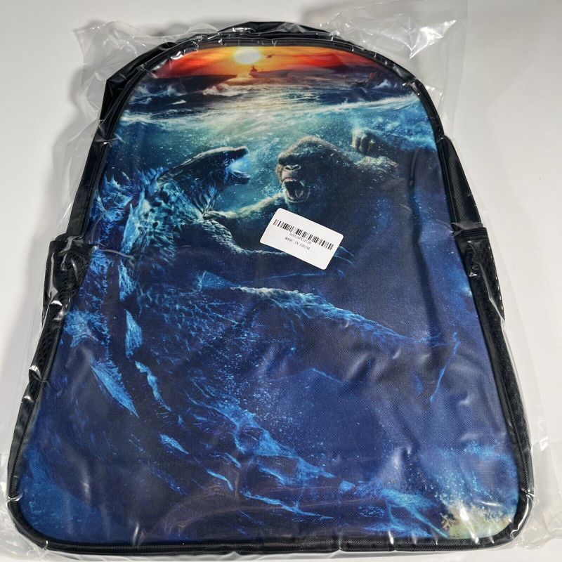 Photo 1 of NEW Backpack King Kong vs. Godzilla Full Size School Travel Adjustable
