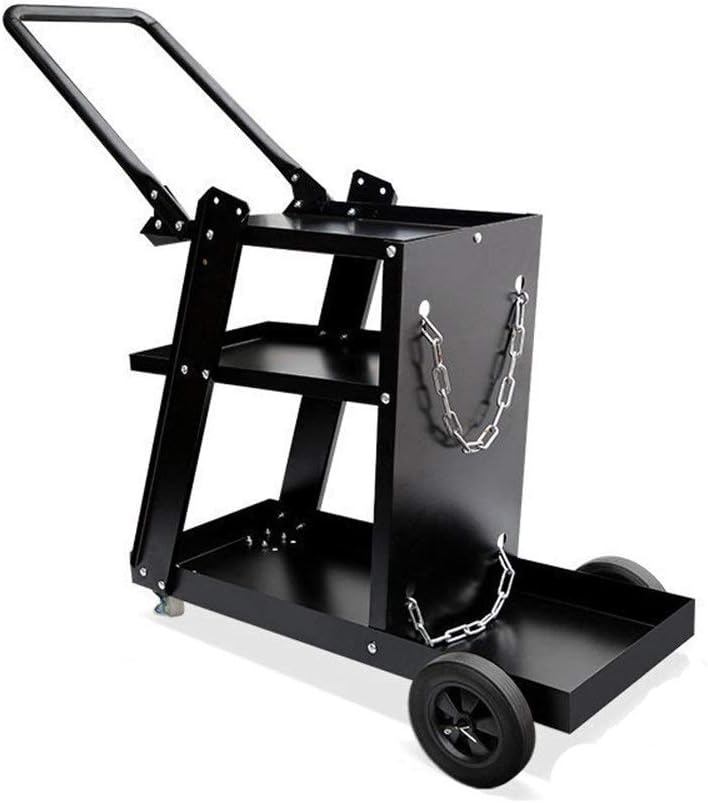 Photo 1 of Hand Truck Trolley Large Welding Trolley Two Welding Machine Argon Arc Welding Electric Welding Universal