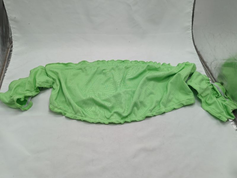 Photo 3 of SHEIN VCAY Plus Off The Shoulder Ruffle Top w/ Matching Shorts - see photos for actual color