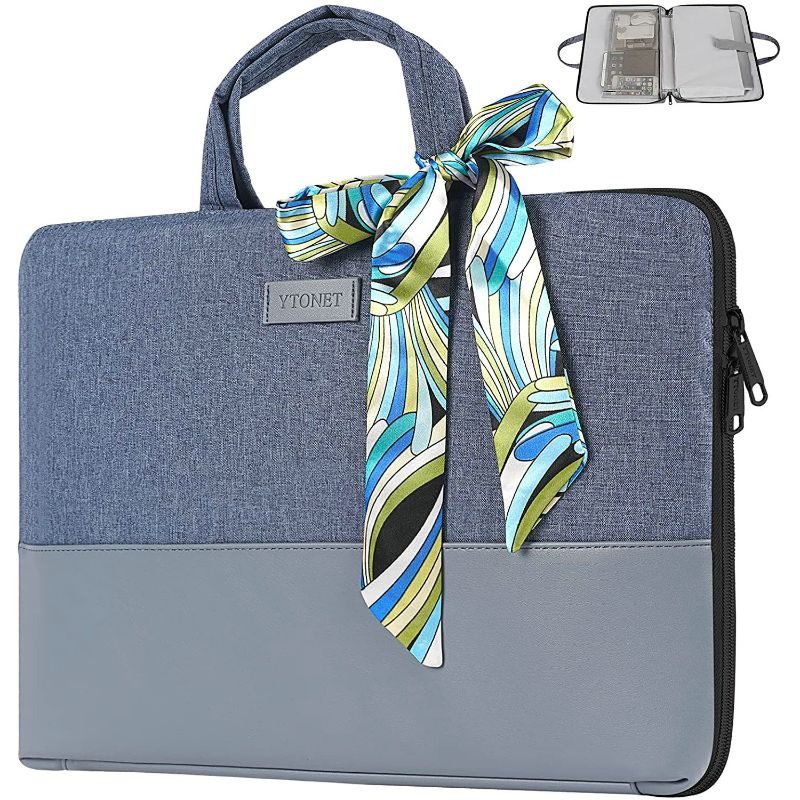 Photo 1 of Ytonet 15.6 inch Women's TSA Laptop Case, Blue
