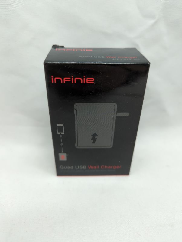 Photo 2 of Infinie Quad USB Wall Charger/NF-QUAD14
