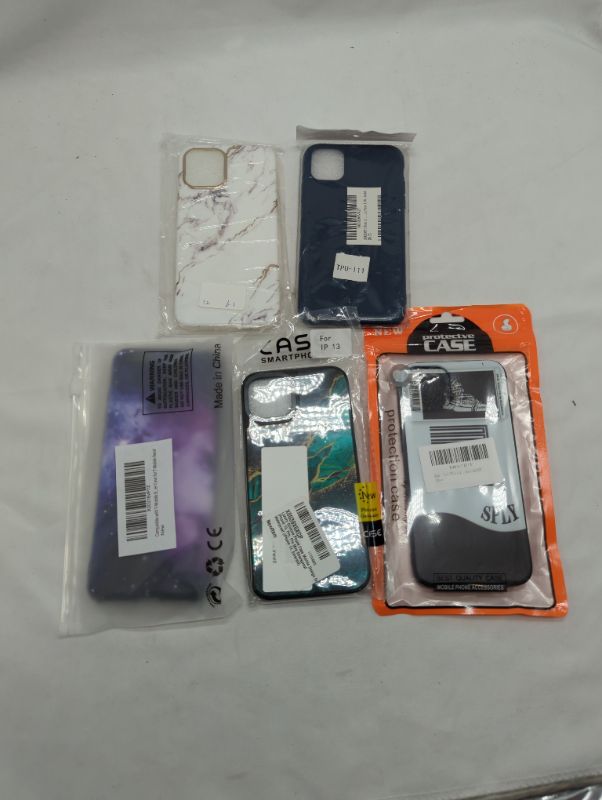 Photo 1 of iPhone Phone Case Bundle - 5 Cases