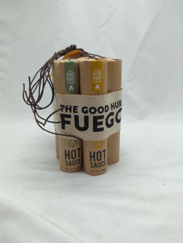 Photo 2 of The Good Hurt Fuego, Hot Sauce Gift Set for Hot Sauce Lover’s, Set of 7
