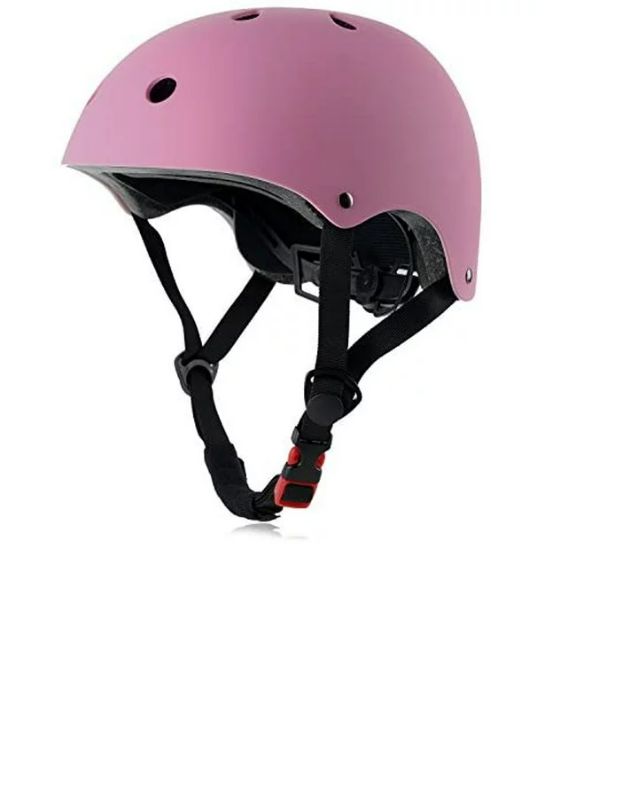 Photo 1 of Kids Helmet, LONGRV Toddler Bike Helmet Adjustable and Multi-Sport, from Toddler (2-4 Years Old) to Youth (5-15 Years Old) - Size Medium - Pink