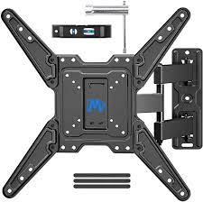 Photo 1 of Mounting Dream Full Motion TV Wall Mount for Most 26-55 Inch TVs, Wall Mount for TV with Swivel Articulating Arms, Perfect Center Design TV Mounts Wall, up to VESA 400x400mm and 77 lbs. MD2413-MX
