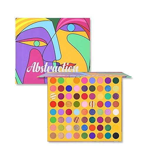 Photo 1 of POPROSY BEAUTY 72 Colors Abstraction Eyeshadow Palette, Shimmer Matte Glitter Metallic High Pigmented Powder Eye Shadow Makeup Pallet
