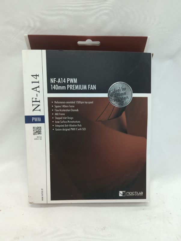 Photo 2 of Noctua 140mm Premium Quiet Quality Fan with AAO Frame Technology (NF-A14 PWM)