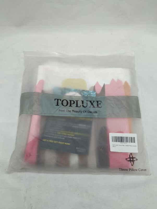 Photo 2 of TopLuxe - 2 Pack Decorative Pillow Cases - 18x18"