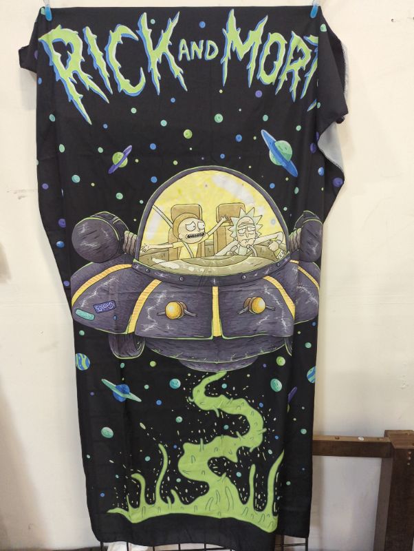 Photo 1 of Rick & Morty Wall Art Tapestry - 40x60"
