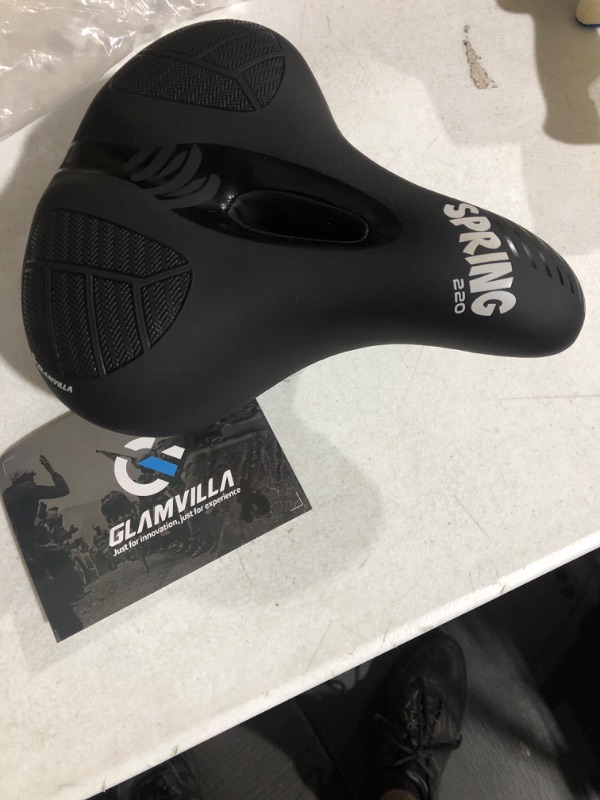 Photo 2 of **USED** GLAMVILLA Gel Bike Seat Cushion\