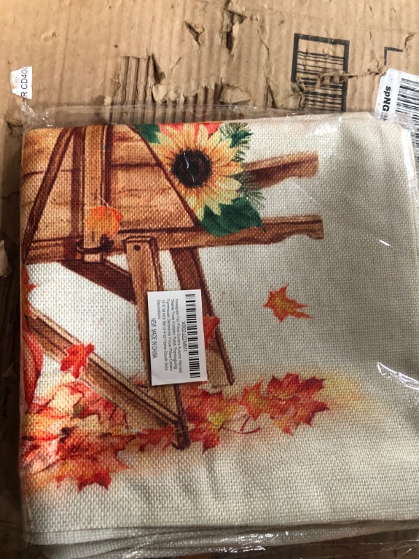 Photo 1 of   18X18 HARVEST FALL PILLOW COVERS