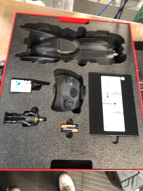 Photo 1 of DC Comics, Official 1989 Batmobile RC, Exclusive Batman Figure, Limited Edition Collector's Item, Smoke Effects, Batcave Chargeable Base, Ages 14+