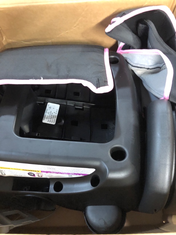 Photo 2 of Evenflo GoTime LX High Back Booster Car Seat High Back Terrain Pink