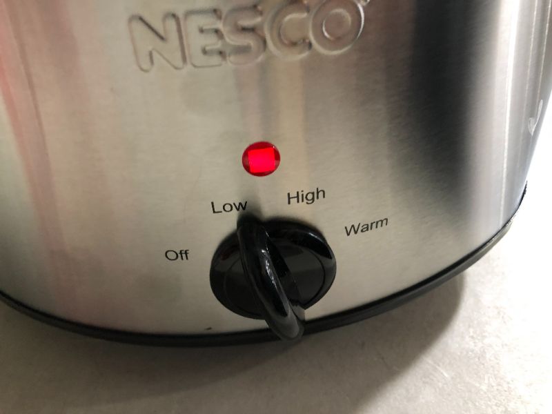 Photo 7 of ***DAMAGED - SEE NOTES***
NESCO SC-4-25, Slow Cooker, 4 Quart, Silver