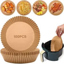 Photo 1 of 100pcs Non-Stick Air Fryer Parchment Paper Liners 3 PACK 