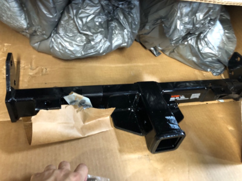 Photo 1 of CURT 31432 2-Inch Front Receiver Hitch, Select Jeep Wrangler JK,Black