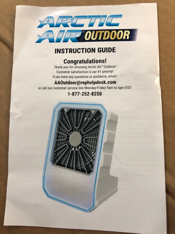 Photo 2 of * tested item powers on* stock photo for reference see all *
Arctic Air Outdoor Evaporative Cooler, Portable & Ultra-Quiet Air Cooler