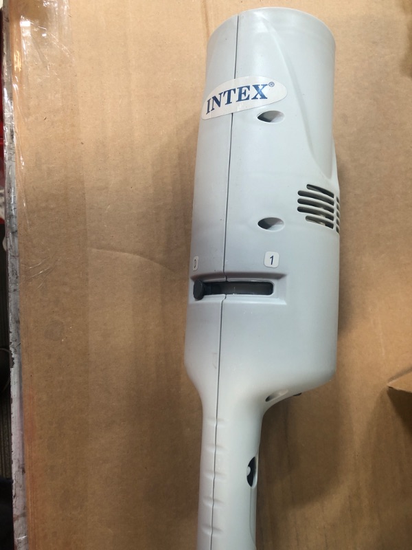 Photo 4 of **SEE NOTES**
Intex 28620EP Handheld Rechargeable Spa Pool Vacuum, Grey