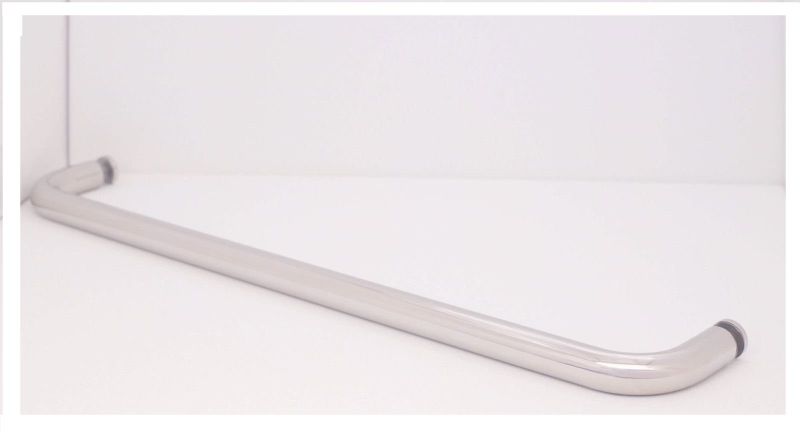 Photo 1 of 24" Chrome Towel Bar Pull Handle Frameless Shower Glass Door for tempered glass doors