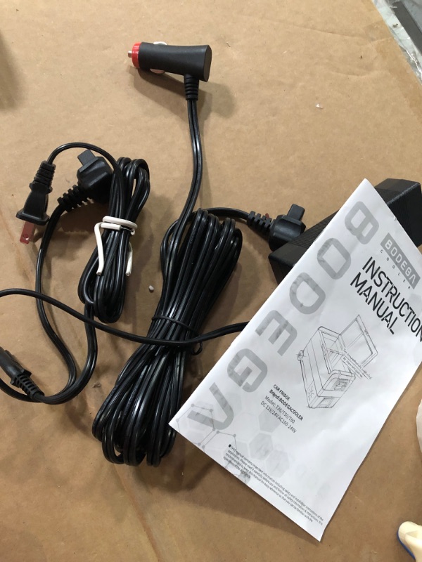 Photo 1 of **PARTS ONLY**
BODEGACOOLER 12 Volt Car Refrigerator,
