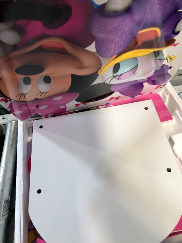 Photo 1 of Delta Children Chair Desk With Storage Bin, Disney Minnie Mouse Multi Color Character
