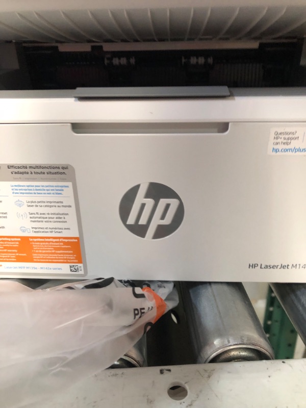 Photo 1 of **PARTS ONLY** LaserJet M140we Wireless Black and White Laser Printer with 6 months of Instant Ink included with HP+