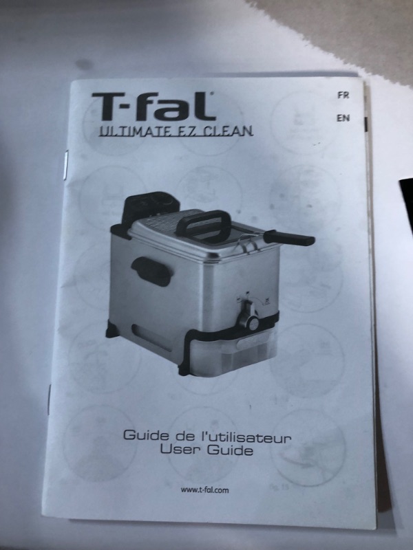 Photo 6 of **SEE NOTES**
T-fal Deep Fryer with Basket, Stainless Steel, Easy to Clean Deep Fryer