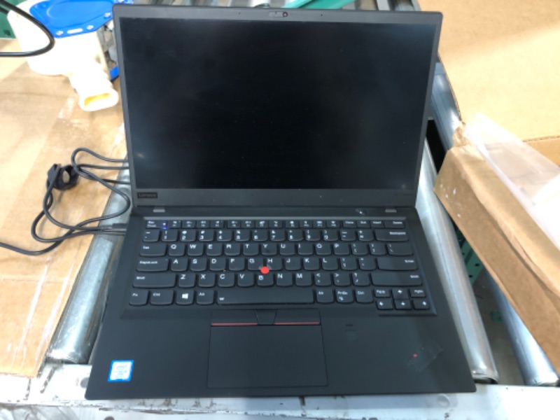 Photo 6 of Lenovo ThinkPad X1 Carbon (6th Gen) - Windows 10 Pro - Intel Quad Core i5-8350U, 256GB NVMe-PCIe SSD, 16GB RAM, 14 FHD IPS (1920x1080) Display, Fingerprint Reader, Black (Renewed)