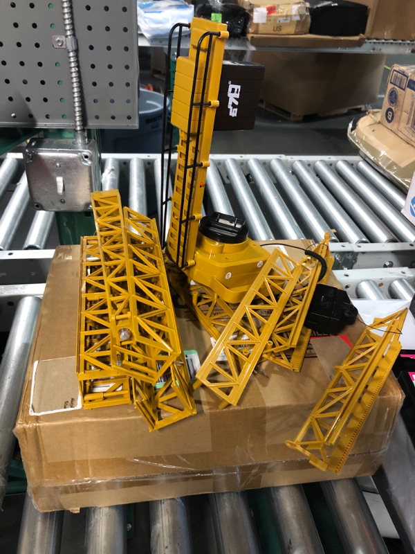 Photo 1 of * broken pieces * sold for parts or repair *
Mini Tudou 50.4 inch Tall 2.4GHz Remote Control Tower Crane, 6 Channel Radio Control Construction RC Crane Toy 