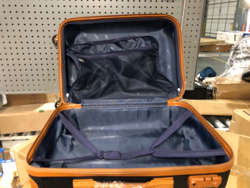 Photo 2 of *** SEE NOTES ***
 Coolife Luggage Sets Suitcase Set 3 Piece Luggage Set Carry On Hardside Luggage with TSA Lock Spinner Wheels 