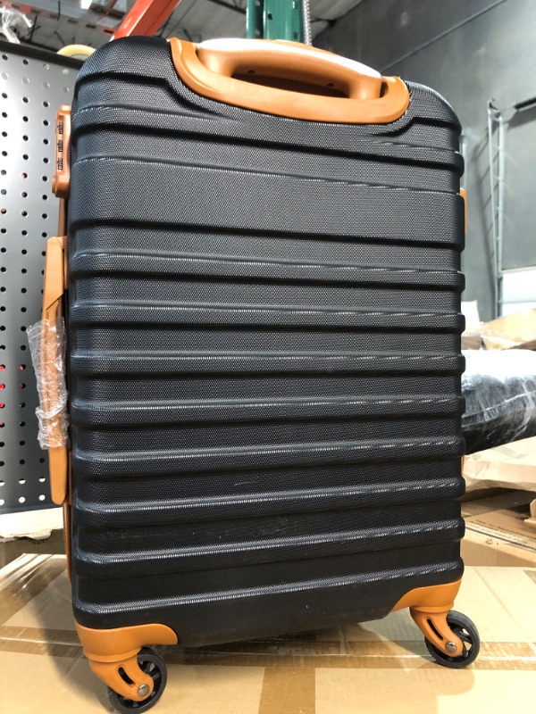 Photo 4 of *** SEE NOTES ***
 Coolife Luggage Sets Suitcase Set 3 Piece Luggage Set Carry On Hardside Luggage with TSA Lock Spinner Wheels 