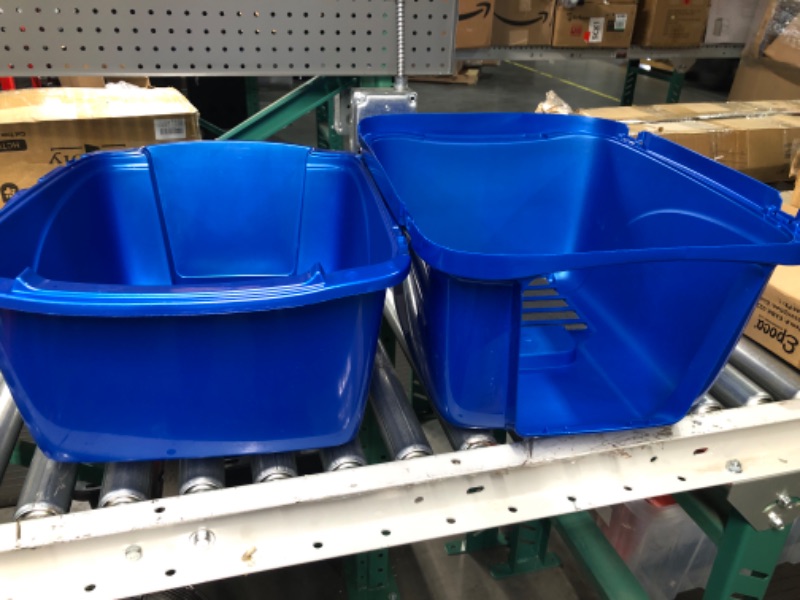 Photo 2 of 
Van Ness Pets Odor Control Extra Large, Giant Enclosed Cat Pan with Odor Door, Hooded, Blue, CP7