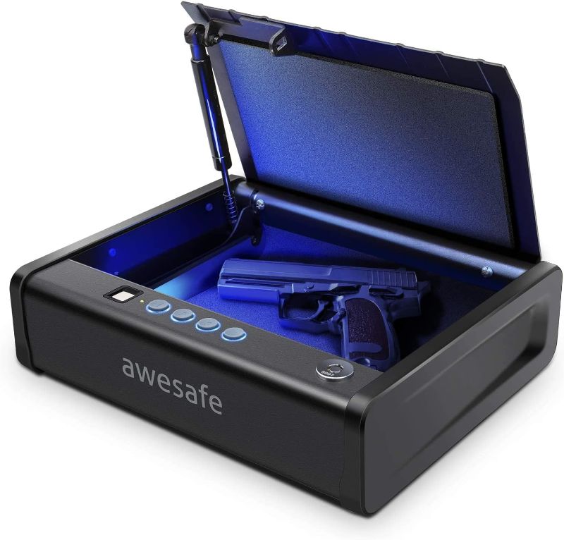 Photo 1 of 
awesafe Gun Safe ( TURNS ON ) 