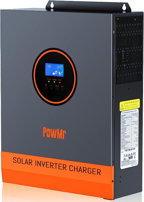 Photo 1 of 
3000W Solar Inverter 24V Built-in 80A MPPT Controller+40A AC Charger, Max.PV Input 4KW,