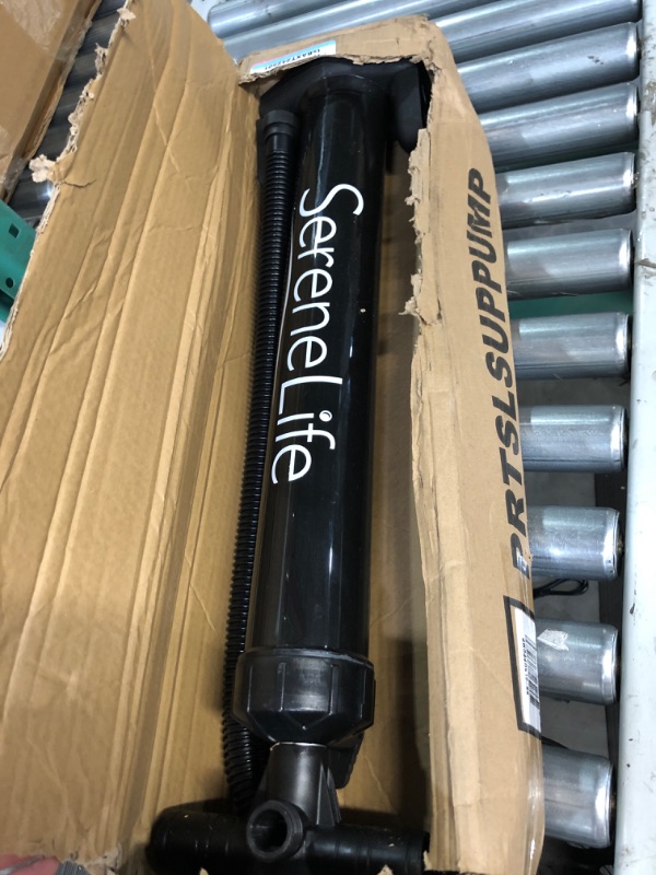 Photo 1 of Replacement Hand-Powered Manual Air Pump - for SereneLife SLSUPB10 and SLSUPB20 Thunder Wave Inflatable Stand Up Water Paddle Boards - SereneLife PRTSLSUPPUMP