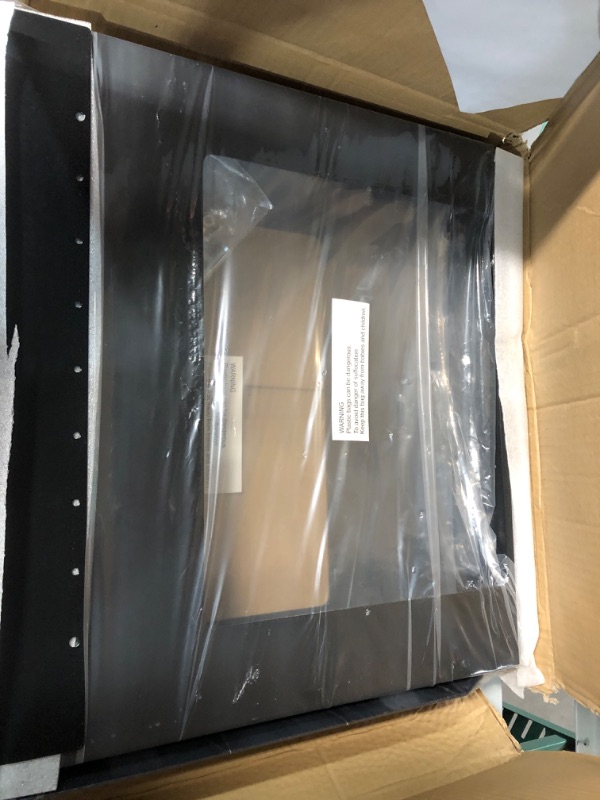 Photo 1 of Tedgetal 9U Wall Mount Rack Open Frame 19" Server Equipment 18 inches Depth 2 Post Network Cabinet Black
