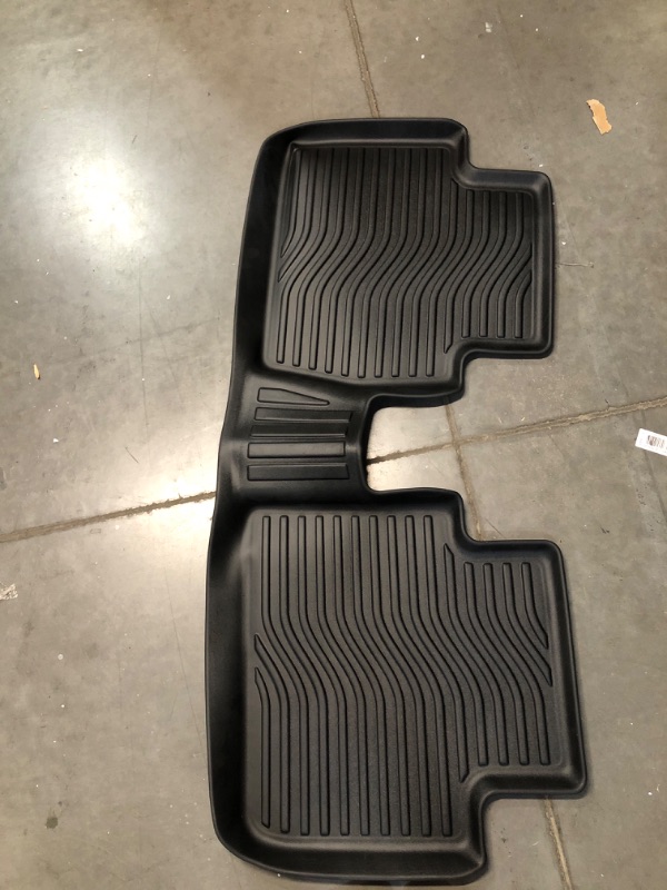 Photo 2 of Auxko All Weather Floor Mats Fits for Honda HR-V 2023 TPE Rubber Liners All Season Guard Odorless Anti-Slip Mats for 1st & 2nd Row