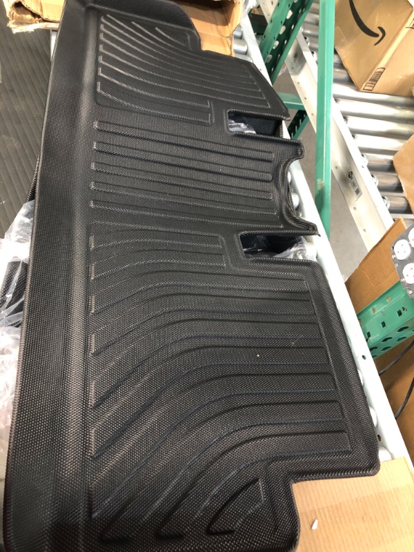 Photo 3 of 3D MAXpider Custom Fit Kagu Floor Mat (Black) for 2020-2023 Tesla Model 3 - 1ST Row 2ND Row