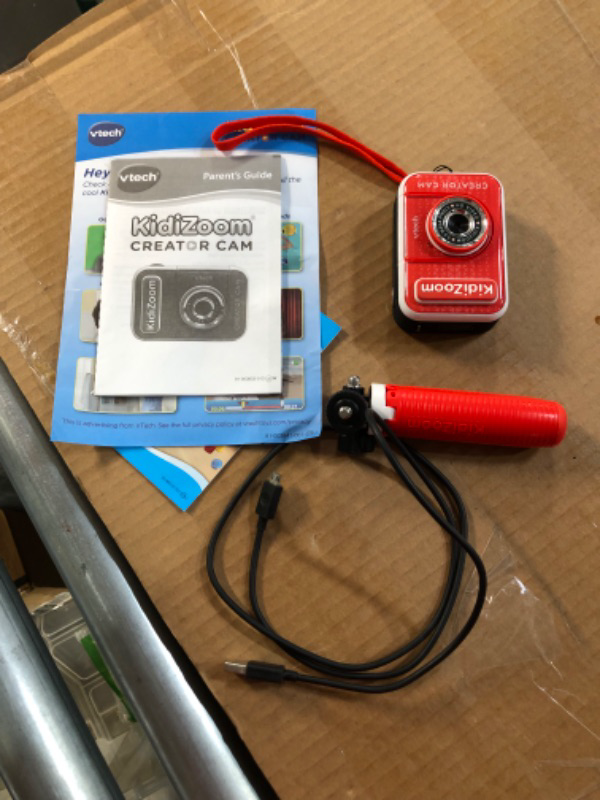 Photo 2 of VTech KidiZoom Creator Cam, Red