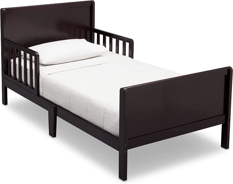 Photo 1 of Delta Children Bennett Toddler Bed, Dark Chocolate