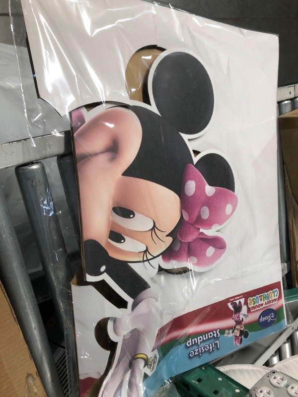 Photo 1 of *BENT* Advanced Graphics Minnie Dance Life Size Cardboard Cutout Standup - Disney's Mickey Mouse Clubhouse