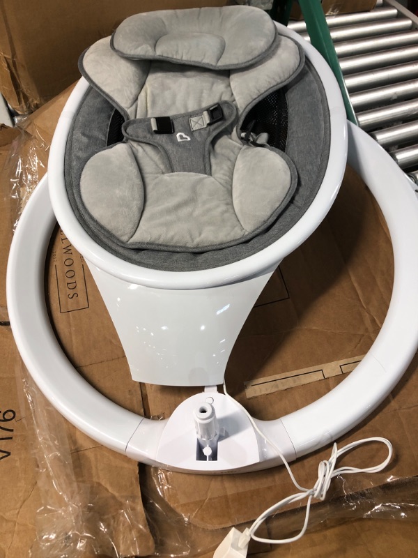 Photo 2 of **USED** Munchkin Bluetooth Enabled Baby Swing