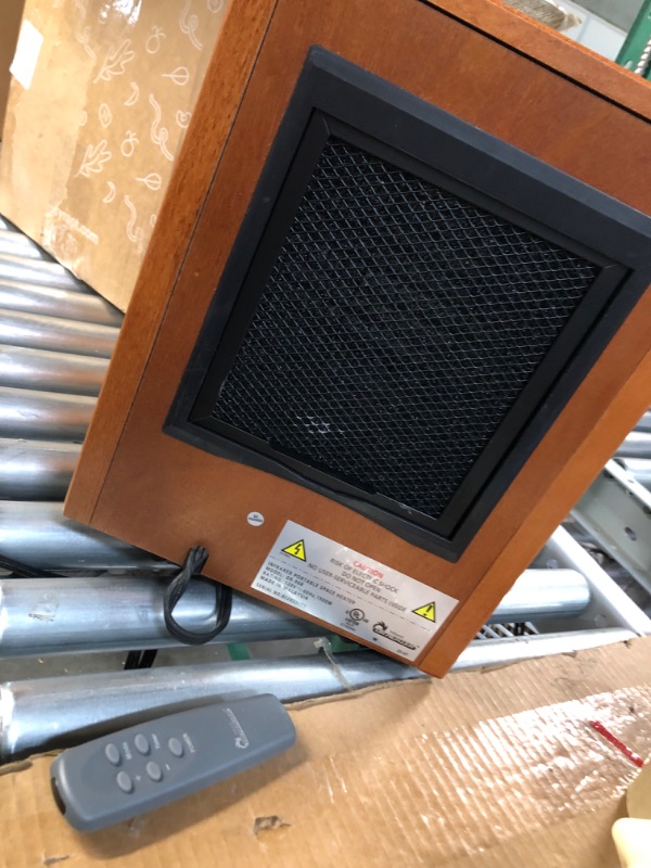 Photo 3 of **SEE NOTES** Dr Infrared Heater Portable Space Heater, 1500-Watt Original Cherry