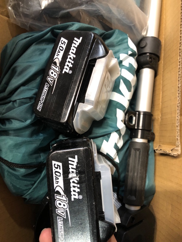 Photo 4 of Makita XRU15PT1 36V (18V X2) LXT® Brushless String Trimmer Kit with 4 Batteries (5.0Ah)