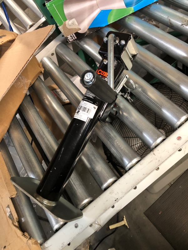 Photo 2 of CURT 28321 Weld-On Pipe-Mount Swivel Trailer Jack, 2,000 lbs. 10 Inches Vertical Travel