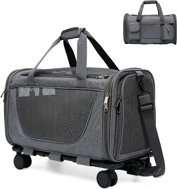 Photo 1 of [stock photo similar] Pet Carrier with Wheels 