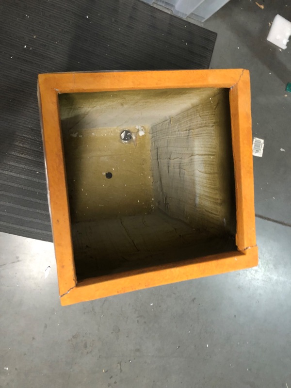 Photo 1 of ****all corners on top are cracked****
Kante 28" H Rectangle Faux Weathering Steel Finish Lightweight Concrete Tall Modern Planter