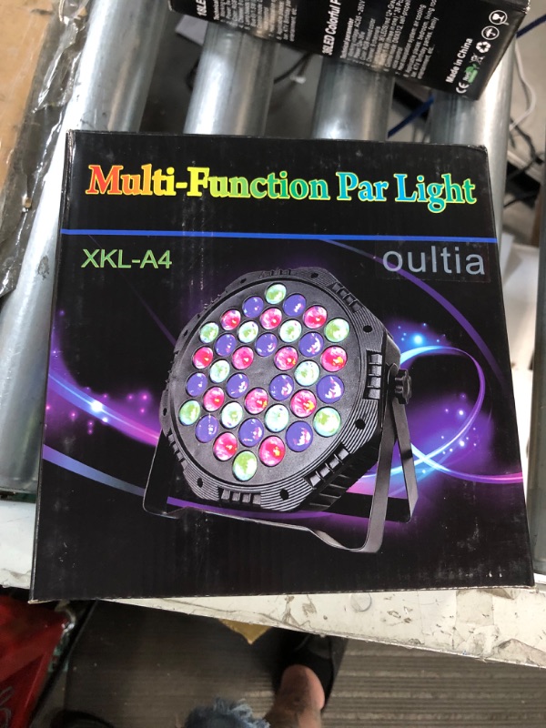 Photo 1 of Stage Lights, OPPSK 70W 7LEDs RGBWA Par Light Sound Activated Auto Play by Remote & DMX Control DJ Uplighting for Wedding Church Events Birthday Party Stage Lighting